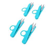 XUMIUZIY Thread Snips Spring Type Yarn Nippers, Sharply Blade Sewing Scissors, 4 Pack Craft Scissors for Embroidery Fabric Quilting Needlework