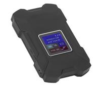 XUMIUZIY Travel Router, 50h Readiness Time 150 Mb/S Download a Highly Compatible 4G Mobile Wi -fi Hotspot Compact with a 1.44 -inch Color Screen for Southeast Asia for Linux (Black)