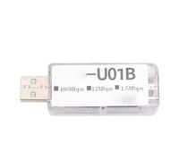 XUMIUZIY USB2.0 Digital Isolator for ADUM3165 Chip High Speed 480Mbps Isolation Voltage USB to USB Coupling Protection Board for Industrial Noise Sensitive Areas (Transparent)