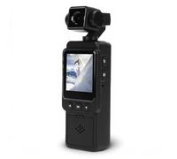 XUMIUZIY Vlog Camera 1080P Action Camera with 1.53 Inch Screen, Rotatable Lens, Anti Shake, 1960mAh Battery, Fast Transfer, Multiple Mounting Options for Outdoor Sports