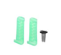 XUMKFJRE 1 Pair Soft Plastic Ice Hockey Figure Skate Blade Guard Cover Protector Runner Guards For Women Men Youth(Light green)