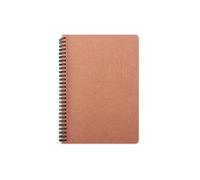 XUMKFJRE A5/B5 Color Cover Notebook Horizontal Line 130 Pages Daily Writing Notepad Planner Office School Supplies Stationery for Home and Office(Red,A5)