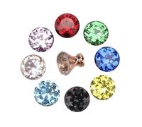 XUMKFJRE Crystal Cabinet Door Handle 30mm Diamond Crystal Glass Cabinet Knob Drawer Pull Handle Kitchen Door Wardrobe Hardware Furniture Knobs(Blue)