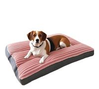 XUMKFJRE Dog bed For Medium Large Dogs Oversize Pet Sleeping Bed Big Thicken Dog Sofa Removable Washable Supplies for dogs(Pink,XL 78x58x7cm)