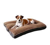 XUMKFJRE Dog bed For Medium Large Dogs Oversize Pet Sleeping Bed Big Thicken Dog Sofa Removable Washable Supplies for dogs(Brown,XXXL 115x80x7cm)