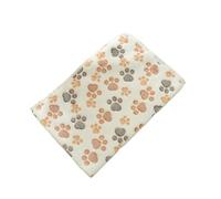 XUMKFJRE Guinea pig cage liner 1pcs Hamster Guinea Pig Blanket Small Pet Item Soft Warm Bed Sleep Mat Fleece Pad For Rabbit for Pets(Beige,L-76X52CM)