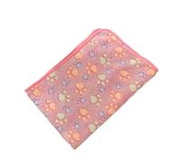 XUMKFJRE Guinea pig cage liner 1pcs Hamster Guinea Pig Blanket Small Pet Item Soft Warm Bed Sleep Mat Fleece Pad For Rabbit for Pets(Pink,S-25X25CM)