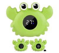 Xummpxuk Baby Water Temperature Gauge for Bathtub, Baby Bath Water Temperature Gauge - Crab Shaped Bathroom Temperature Meter | Safety Temperature Water Temperature Meter