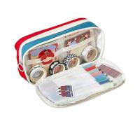 Xummpxuk Pencil Case for Girls - School Pencil Pouch,Vintage Zippered Organizer for Travel School Classroom College Teen Girl Boy Women Stationery