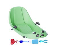 Xummpxuk Sled,Family-Friendly Winter Sport - Built-in Brake Kids Snow Sled - for Children Boys Children Cold Weather Snowy Hills Park Backyard Playground