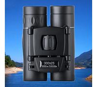 XuNada Mini Portable Binoculars，zoom Hd 5000m Telescope Binoculars Powerful 300x25 Folding Long-distance Low Light Night Vision Professional