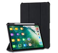XUNDD Case Compatible With iPad Pro 11 3rd Gen 2020/21 Leather Flip Black