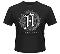 XUNDERA Architects T Shirt Lost Forever Lost Together Band Logo Mens Black XXL