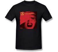 XUNDERA Lanfeng Men's Third Eye Blind T Shirt Black L