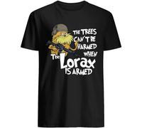 XUNDERA The Trees Can’T Be Harmed When The Lorax is Armed Shirt XL Black
