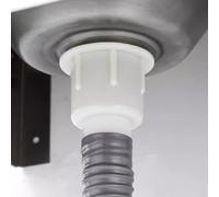 XUNFAKEJI Single Bowl Triangle Basin Sink, Stainless Steel Wall Mount, 26cm / 10.2in