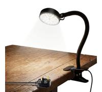XunHe LED Work Light Desk Lamp with Clamp - 15W 6000k Clip On Light