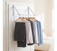 XunHe Over Door Hanger for Clothes, Expandable Heavy Duty Over Door Hook