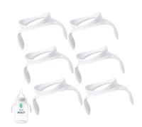 XUNICUTE Handles for Philips Avent Anti-Colic and Airfree Vent Bottles, Holder Compatible with Avent, 6 Pack