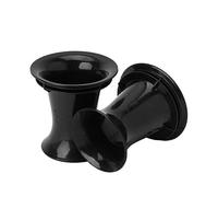 Xuniu 2 Pieces Speaker Port Tube Bass Reflex Vent Ventilation Connector 4-6" Subwoofer Woofer Box Accessories 65x74.5mm