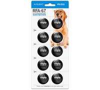 XUNIUZERO RFA-67 RFA-67D-11 6 Volt Pet Collar Replacement Batteries 10 Pack, Ultra Long-Lasting & Waterproof Compatible with PetSafe 6V Lithium Battery Specific Dog Receiver Collars