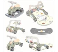 XUNJIE for Baby Walker, Suitable for Babies from 0-3 Years Old, 7-in-1 Detachable Activity Play, Grows with The Child from Activity Board to Walker with Fun Colours (Small Puffer Fish)