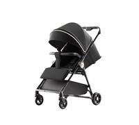XUNJIE for Pushchair, from Birth to 6 Years, Easy Compact Fold, Large Shopping Basket, Adjustable Handle, Lightweight Stylish & Practical (B)