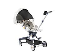 XUNJIE for Pushchair, from Infants from Birth to 6 Years Old, Weighs Only 6 Kg, Easy Compact Fold, Large Shopping Basket, Ultra-Thin Like A Card, Lightweight Stylish & Practical (B)