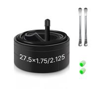 XUNNIU 27.5" Inner Tube 27.5 x1.75/2.125 Bike Inner Tube with Schrader Valve, Bicycle Tube Compatible with 27.5x1.75 1.85 1.90 1.95 2.0 2.10 2.125 for MTB, Enduro, Downhill, City Bike