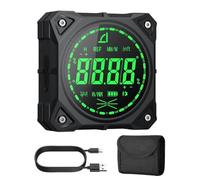 XUNTOP 4-Side Strong Magnetic Digital Angle Finder 4*90°/2*180° Angle Gauge with Electronic Level Bubblel Rechargeable Angle Finder Tool for Hanging Decorations Woodworking Construction DIY Table Saw