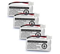 XUNTU BT162342/BT262342 2.4V 600mAh Ni-MH Cordless Phone Battery Pack BT166342/BT266342 BT183342/BT283342 Compatible with EL52351 TL90070 CS5119 DS6511 DS6722 LS6305 Handset (4 Pack)