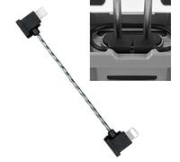 Xunzhi 15cm Type-C to Micro Usb Cable for Dji Remote Controller,Us/b to Us-bC Remote Controller Cable,Usb-C t-o U/sb C Nylon Braided R-emote C-ontroller C-able,U-sb C Charger C-able(Ios Port)
