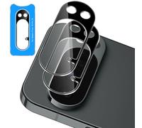 Xunzii 2 Pieces Camera Film for Google Pixel 10 Pro XL with Installation Kit [Black], 9H Hardness Anti-Scratch Tempered Glass Camera Lens Protection, HD Bubble Free Protective Lens Film