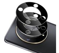 Xunzii 2 Pieces Camera Film for Honor Magic 6 Lite 5G - [Black], 9H Hardness Anti-Scratch Tempered Glass Camera Lens Protection, HD Bubble Free Protective Lens Film