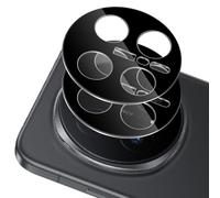 Xunzii 2 Pieces Camera Film for Honor Magic8 Pro/Magic 8 Pro - [Black], 9H Hardness Anti-Scratch Tempered Glass Camera Lens Protection, HD Bubble Free Protective Lens Film