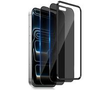 Xunzii 2 Pieces Privacy Screen Protector Full Coverage for Pro, 28 Degrees Anti Spy Tempered Glass Film, 9H Hardness Privacy Screen Protector with Easy Installation Tool
