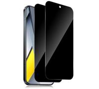 Xunzii 2 Pieces Privacy Screen Protector Full Coverage for Xiaomi Poco F8 Pro 5G, Anti Spy Tempered Glass Film, Anti-fingerprint Hardness 9H Privacy Screen Protector