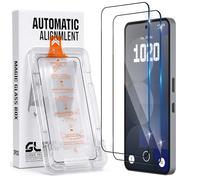 Xunzii 2 x Tempered Glass Screen Protectors for Nothing Phone 3A/3A Pro | Car installation: screen protector, 9H hardness, anti-scratch protective glass, HD clear armoured protection glass