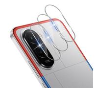 Xunzii 3 Pieces Camera Film for Xiaomi POCO M7 4G, 9H Hardness Tempered Glass Camera Lens Protection, Anti Scratches Bubble-Free HD Transparency Protective Lens Film