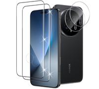 Xunzii 3D Screen Protector for Honor Magic8/Magic 8 Pro 5G for Tempered Glass with Camera Protection [2+2 Pieces], 9H Hardness Anti-Scratch Protective Glass HD Bubble-Free Full Screen Screen Protector
