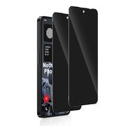 Xunzii For Nothing CMF Phone 2 Pro/Nothing Phone 3A for Tempered Glass Privacy Screen - Pack of 2 9H Hardness Privacy Film, Bubble-Free Privacy Protective Glass, Full Coverage Anti-Spy Tempered Glass