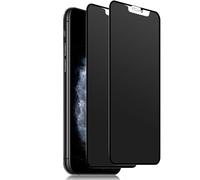 Xunzii Full Screen Matte Privacy Screen Protector for iPhone 11 Pro/iPhone X/iPhone XS 5.8 Inch for Tempered Glass, Anti Fingerprint Matte Anti-Spy Film, 9H Privacy Anti-Spy Protective Glass [Pack of