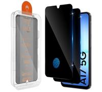 Xunzii Pack of 2 Privacy Screen Protectors for Samsung Galaxy A17/A16 5G/4G for Tempered Glass, [Car Installation] Privacy Film, Bubble-Free Anti-Spy Film, Anti-Fingerprint Privacy Protective Glass