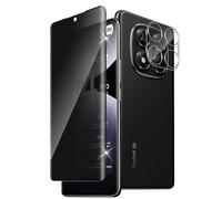 Xunzii Privacy Screen Protector for Xiaomi Redmi Note 14 Pro 5G / Poco X7 for Tempered Glass with HD Camera Protection, 9H Hardness Anti-Spy Tempered Glass Protection, Bubble-Free Privacy Protective