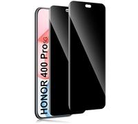 Xunzii Privacy Screen Protector Full Coverage for Honor 400 Pro, Anti Spy Tempered Glass Film, Anti-fingerprint Hardness 9H Privacy Screen Film-2 Pieces