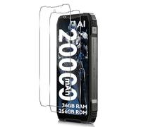 Xunzii Screen Protector for Blackview Oscal TANK 1, Tempered Glass Film HD 9H Hardness Ultra Resistant Screen Protector [2 Pieces], Anti-Scratch Bubble Free Screen Protector