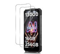 Xunzii Screen Protector for Doogee Fire 7 Pro/OUKITEL WP62, Tempered Glass Film HD 9H Hardness Ultra Resistant Screen Protector [2 Pieces], Anti-Scratch Bubble Free Screen Protector