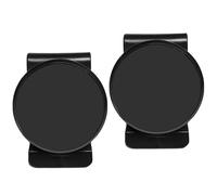 Xuoxeji Heavy-Duty Magnet Belt Clip, Strong Magnetic Tool Holder, Magnetic Tool Pouch Belt for Screw Driver,Drill Bit, Wrench, Hammer, Hardware Tools (2Pcs)