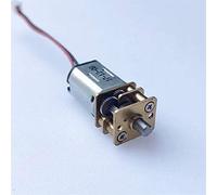 XUPBEHJO 1PCS Micro N20 Full Metal Gear Motor - High Torque DC 3V-6V Slow Speed Motor for Robotics and DIY Projects