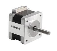 XUPBEHJO 1pcs Nema 14 Stepper Motor 35X28mm 1.2A 0.15N.m 14HS2812-D for Precise Positioning and Speed Control(1PCS)